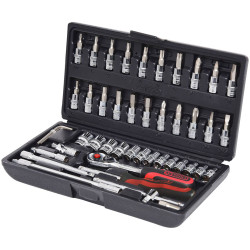 KS Tools 918.0648 1/4&quot; Chromeplussocket Set, 48 Pcs