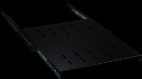 691651NATS.8 19" shelf, 1RU, depth 550 - 650 mm, RAL9005