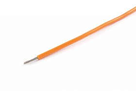 Przewód montażowy 0,22 mm² Pomarańczowy AXINDUS PVC 24 AWG 250 V dł. 200m 7 x 0,2 mm +105°C IEC 60332-1, NF C 93-521