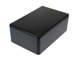 Obudowa ogólnego użytku Czarny IP54, 75 x 49 x 27mm, RS PRO Obudowa Profilowana Ogólnego Przeznaczenia