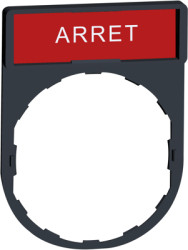 Label holder, for control and signal devices, ZBY2104