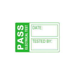 Martindale LAB1 Small PASS PAT Test Labels - Quantity 500