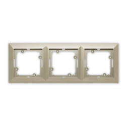 OPAL Ramka potrójna satyna Ra-3 Op PI