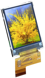 Wyświetlacz graficzny Display Elektronik EATFT020-23AINN biały 240 x 320 Pixel (S x W x G) 43 x 51.6 x 1.98 mm