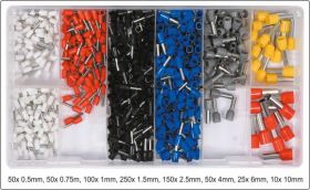 Zestaw końcówek i konektorów kablowych 685szt.