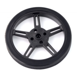 Koło do serwa Feetech - czarne