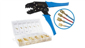 Zaciskarka Praska Do Konektorów +Zestaw Końcówek 600 Szt. Knz-Zbak6-Box600
