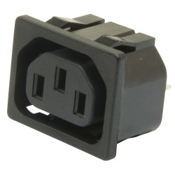 Inalways IEC Outlet (Push Fit) 4.8mm