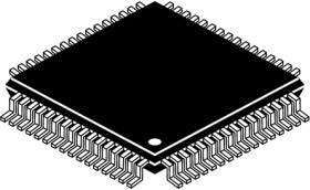 Mikrokontroler Renesas Electronics 78K LFQFP 64-pinowy Montaż powierzchniowy 78K0 32 kB 8bit 12MHz RAM:1 kB Flash 1,8