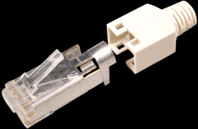 Hirose RJ45 connector Cat-5e, TM11, beige