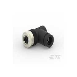 TE Connectivity T4112002031-000 Circular Metric Connector M12 Female Right Angle