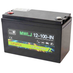 Akumulator MWLJ LiFePO4 12.8V 100Ah 1280Wh IN (12-100-IN)