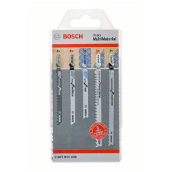 Bosch 2607011438 JSB Multi Material 15-part Set: Versatile Cutting Blades