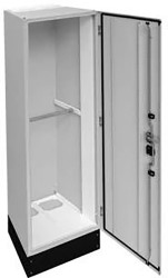 Hager Szafka 550 x 2050 x 400 stal szaro-biały (ral 7035) 1 szt.