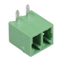 2-Way 3.81mm Horizontal PCB Header Closed Ends 8A 300V