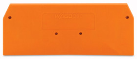 End/Intermediate plate for terminal block, 280-326