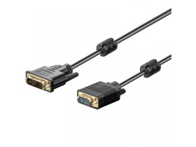 Przewód, kabel DVI-Svga 1,8m AK-AV-03 Gold Akyga