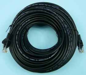 UTPL 5e 30,0mb CZARNY PATCHCORD