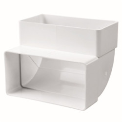 VENTS 060 kolanko pionowe 90 st.syst.110x54mm