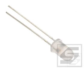 Dioda LED 5mm biała KTL050WHDI mat. 6500K;1300mcd;Vf=3.1V;Kouhi;RoHS