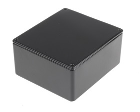 Obudowa Aluminium odlewane szerokość zew. 95mm długość zew. 121mm wys. zew. 61 mm RS PRO IP54 Czarny