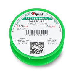 Cyna Cynel LC99.3 100g/0,5mm - bezołowiowa