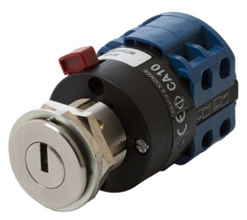 Wyłącznik kluczykowy, DP-CO, 20 A 2-Way, -5 → +55°C