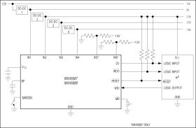 Hex/Quad, Power-Supply Supervisory Circuits