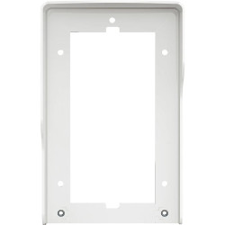 Osłona z daszkiem do paneli sfera 2 moduły biała 350522