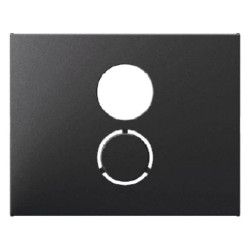 K.1 Element centralny do gniazda głośnikowego antracyt mat lakierowany 11847006