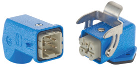 Harting 10360040006 Zestaw złączy męskich Łączna ilość styków: 4 + PE 1 szt.