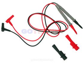 Przewody pomiarowe do miernika igła + krokodyl
