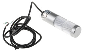 Wieża sygnalizacyjna Werma 2 -elementowy akustyczny Brzęczyk LED Przezroczysty, zielony/czerwony (kolor diody LED) 24 V