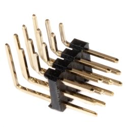 Three Row Right Angle Male Header