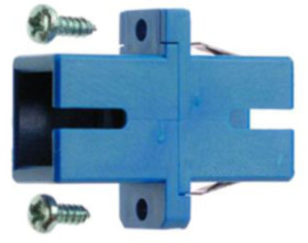 Fiber optic adapter, SC socket, straight, 100007237