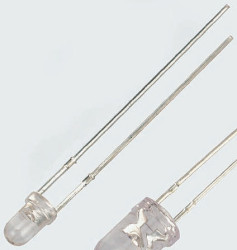 Fototranzystor BPW85A czuły na IR i światło widzialne 50° THT 3 mm (T-1) Vishay