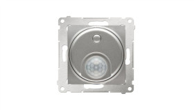 Simon 54 Czujnik Ruchu Z Przekaźnikiem Srebrny Mat Dcr10p.01/43