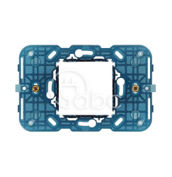 Ramka montażowa do puszki 3M, z miejscem na 2M (centralnie), ze śrubami, 19612