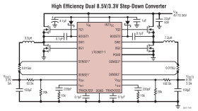 Low I, Dual, 2-Phase Synchronous Step-Down Controller
