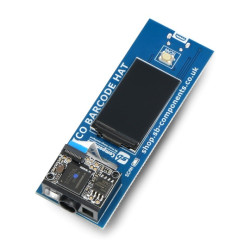 Skaner kodów kreskowych - nakładka HAT do Raspberry Pi Pico - SB Components SKU22441