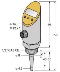 Czujnik temperatury Turck 6840028
