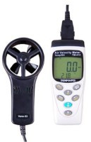 MIER-TMB412 Termoanemometr - pomiar prędkości (0-45m/s), przepływu i temperatury