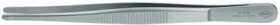 ESD precision tweezers, uninsulated, antimagnetic, stainless steel, 145 mm, 92 72 45
