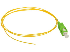 Pigtail SM 1J 9/125 (G.657.A1) wtyk SC/APC dł. 2 m FOI-SCA-9SM-2-G657A
