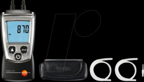 0563 0510 Differential pressure meter testo 510, 0 - 100 hPa