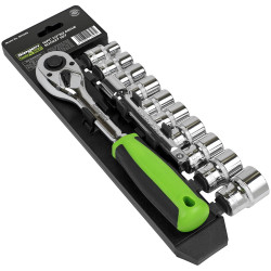 Sealey S01244 Siegen Socket Set 1/2&quot;Sq Drive 12pc