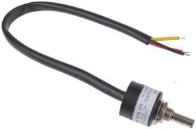 Potencjometr z przewodem nawojowym 5kΩ RS PRO średnica wału 6,35 mm 1W długość wału 22mm średnica 25.4mm Montaż panelowy