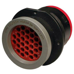 TE Connectivity HDP24-24-31PT-L017 HDP20 connector plug straight keyed 1 pc