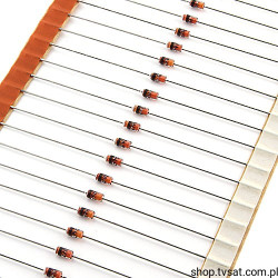 BZX85C16 Diode 16V 1.3W Zener Axial DO41 VISHAY