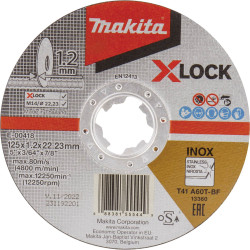 Makita E-00418 Cutting disc Stainless steel 125 mm